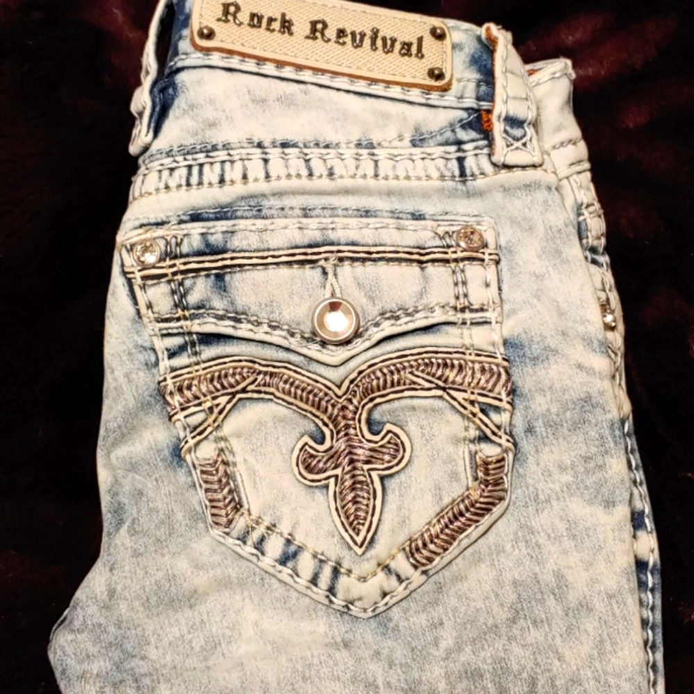 Rock Revival Pilkin Crop Jeans